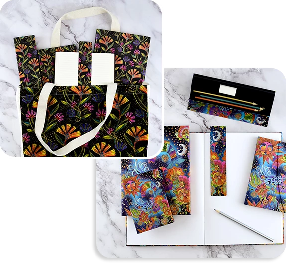 Legacy artwork by Laurel Burch